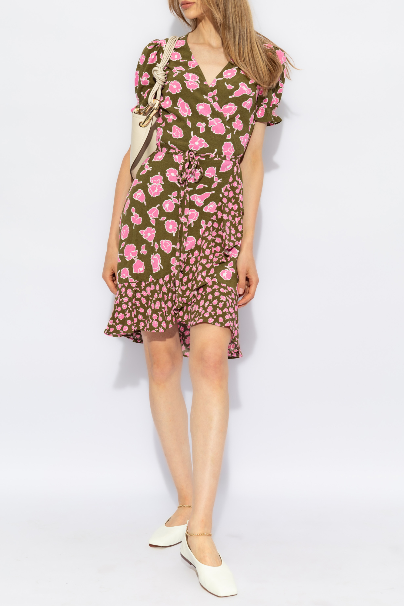 Diane Von Furstenberg Floral Pattern Dress Women s Clothing Vitkac